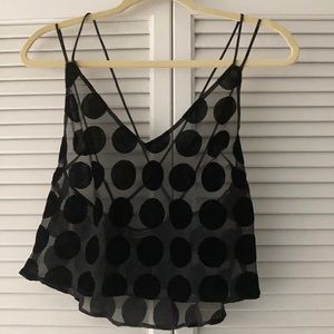 Victoria’s Secret Black Cami Set Xs/S ☺️